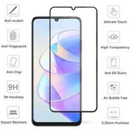 Honor X7A Tempered Glass Screen Protector, Full Glue, High Quality for Huawei Honor X7A