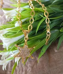 1mm machine cut link chain with star pendant 18inch/24inch.