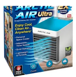 Arctic Air Ultra Evaporative Air Cooler by Ontel – Portable 3-Speed Personal Space Cooler with Hydro-Chill Technology for Bedroom, Office, Living Room
