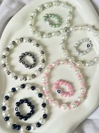 Simple shiny beats handbands with beat ring.