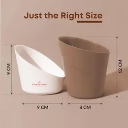 Casa De Amor Self Watering Pots for Indoor Plants | Home Decor, Living Room, Kitchen, Bedroom, Table Top, Office, Gifting | Plants not Included (Dusky