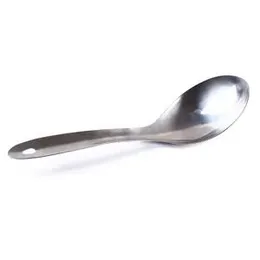 High Quality Durable silver Stainless Steel Large Rice / Soup Serving Spoon Kitchen Tool Kitchen Tableware Spoons