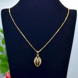 Gold Plated 1mm New Model Box Chain With Pendant With White Stone For Women.