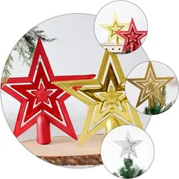 Party Santa Festivel Christmas Decoration 19cm Tree Top Star Top