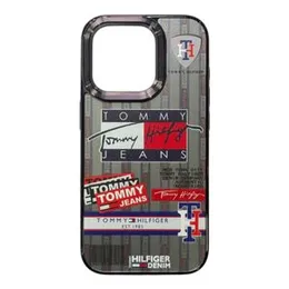 Tommy And Balenciaga Logo Printed OG Case