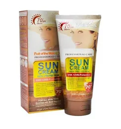 WOKALI SUN CREAM FOR UV PROTECTION 70 SPF+.