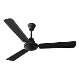 Havells Aluminum Crew Ceiling Fan – Metallic Black, 80W High-Performance Fan