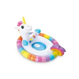 Intex Wet Set Collection Unicorn Swim Tube (33" x 23") 84cm x 58cm - Intex Inflatable Baby Swimming Pool Rider (3-4y)
