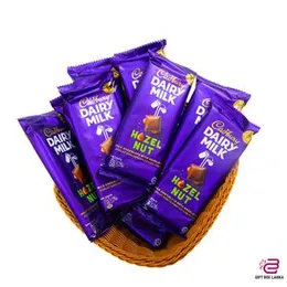 Cadbury Dairy milk chocolate 160g with hazelnut 2pcs