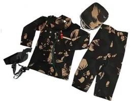 Children’s Military-Style Camo Dress Set – Shirt, Pant & Accessories (6 Month- 5 Years )
