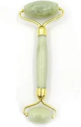 flawless facial roller and massager tool Jade Roller Natural Stone 2 Piece Set [Q2].