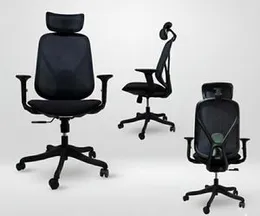 Black High Back Mesh Chair