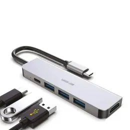 Green Lion 5 in 1 Type-C Adapter 4K