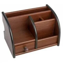 Durable Elegant Wooden Pen Holder Stand with Multiple Compartments for Desk Organization Premium Quality, perfect for Home Office