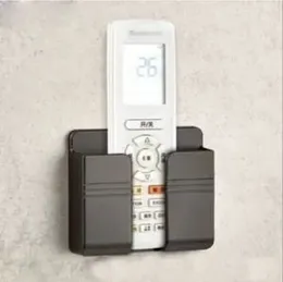 Wall Mount Sticky on Wall Stand Mount Mobile Phone Charger Socket Pocket, Storage Box Cell Phone Remote Control Holder, Damage-Free Universal Dock Cas