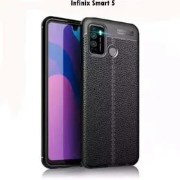 Infinix Smart 5 Luxury leather Auto Focus back cover for Infinix Smart 5