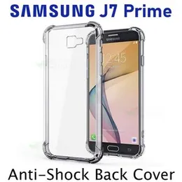 Samsung J7 Prime Transparent Shockproof Clear Back Cover for Samsung J7 Prime