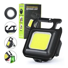 COB Mini Rechargeable Keychain Light