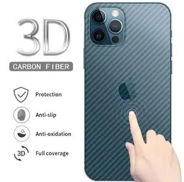 Carbon Fibre Back Sticker for iPhone 12 Pro – Slim Fit | Anti-Scratch & Stylish Wrap