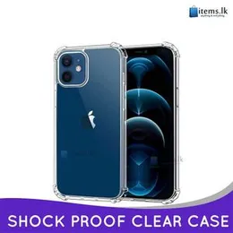 Luxury Shockproof Transparent ThickBallon Bumper Case For iPhone 12 Crystal Transparent Premium Quality Shockproof Protective Phone Shell 12 Soft TPU
