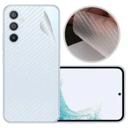 Carbon Fiber Pattern Back Film For Samsung Galaxy A54