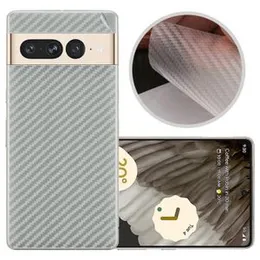 Carbon fibre back sticker for google pixel 6
