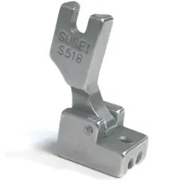 Industrial Sewing Machine Invisible Zip Foot S518
