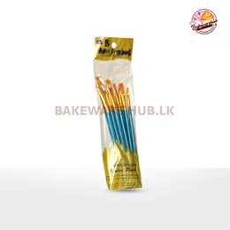 Artist Cake Paint Brushes – 10pcs Set | Edible Detailing Tools | Fine & Broad Tips