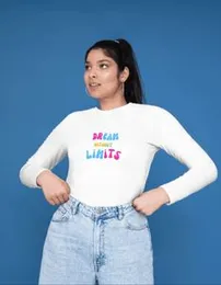 Dream without Limit Unisex Crewneck T Shirt 190GSM