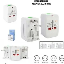Universal Worldwide All in One International Travel Adapter Multi Plug Socket (AU US UK EU)