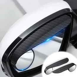 2pcs Blind Mirror With Rain Guard