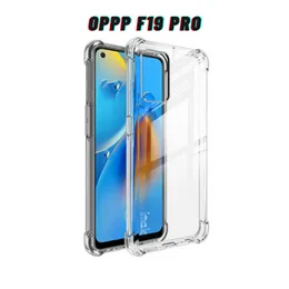 Shockproof Bumper Transparent back cover for Oppo F19 Pro