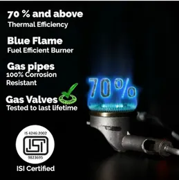 Rich sonic 3 burner gas cooker