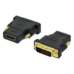 HDMI to DVI 24+1 Pin Male to HDMI Female Adapter