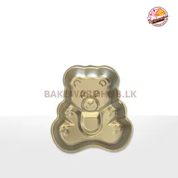 Bear/Panda-Shaped Baking Tray – Aluminum | 1Kg Capacity | Kids’ Party Cake Mould