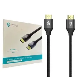 Syncwire HDMI 4K High Speed 18Gbps 2.0 Cable – 3 Meter