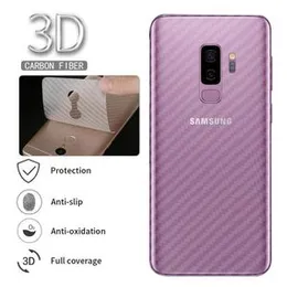 Carbon Fibre back sticker For Samsung Galaxy S9