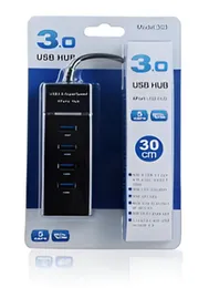 USB 3.0 4-Port Hub 30cm