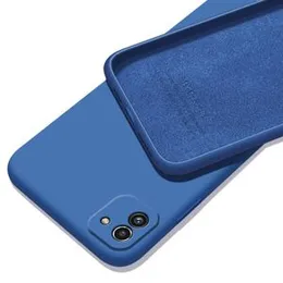 Soft Silicone Slimfit case Back Cover for Samsung J6 PLUS - Blue