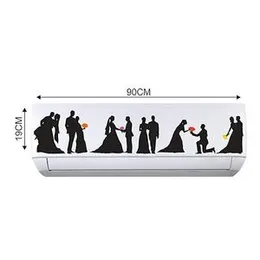 Decal O Decal Air Conditioner Sticker - Married Couples Love - Decorative AC - Sticker (FROM INDIA FAAZ)