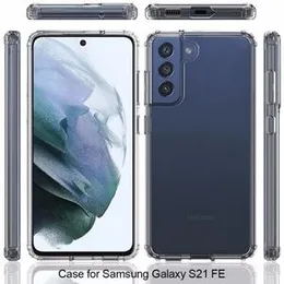 Luxury Bumper Transparent back cover for Samsung S21FE