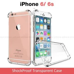 iPhone 6/ 6s Transparent Shockproof ThickBallon Case - Clear TPU Bumper Case For iPhone 6, 6s Back Cover