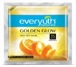 Everyuth Naturals Golden Glow Peel Off Mask 8g ×2 packs