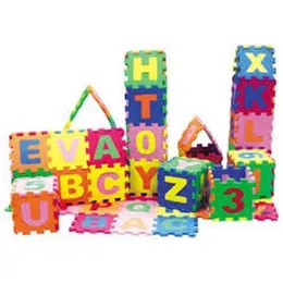 Puzzle Soft EVA Foam Play Mat with Numbers and Alphabet