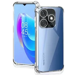 Techno Spark 10 Transparent Shockproof Clear Back Cover for Techno Spark 10