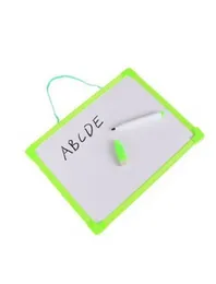 Mini Kids Learning & Education Reminder Drawing Writing Tablet Whiteboard Erasable Brush Black Pen