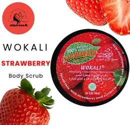 Wokali Strawberry Body Scrub 300ml