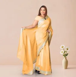 LUXURIOUS ORGANZA LINEN.