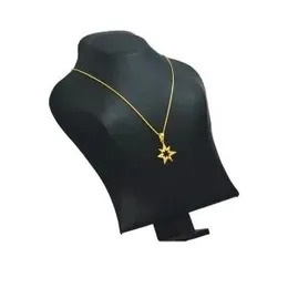 Gold Plated 2mm Bismarck Chain With New Peridot Pendant For Women.