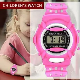 Boys Girls Children Students Digital Wrist Sport Watch